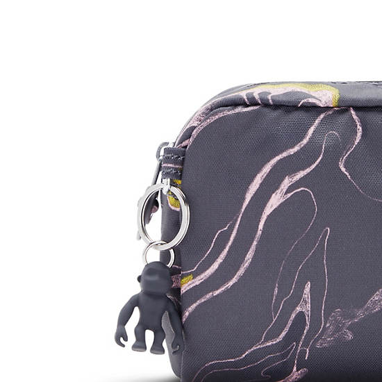 Kipling Gleam Printed Pouch Bags Soft Marble | AU 2140HA